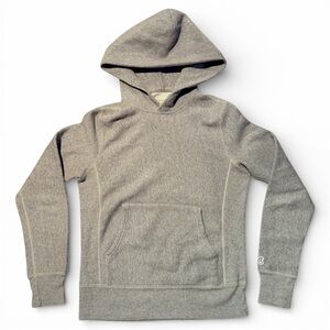 Todd Snyder x Champion Heavyweight Popover Hoodie Sweatshirt Salt & Pepper